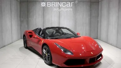 Usado Ferrari 488 670 HP (492 kW) 2016 Vermelho Cabrios