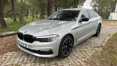 Cinzento Usado 2017 BMW 520 Sedan | € 23.900 (Preço justo)