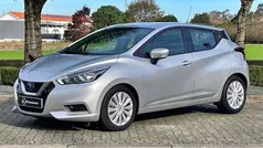 Cinza prata Usado 2019 Nissan Micra Acenta Citadino | € 11.950 (Bom preço)
