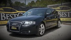 Preto Usado 2008 Audi A3 S-Line | € 10.900 (Preço justo)