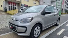Cinzento Usado 2015 VW up! Citadino | € 8.250 (Preço justo)