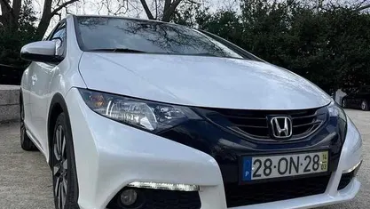 Branco Usado 2014 Honda Civic Citadino | € 12.200 (Preço justo)
