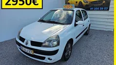 Branco Usado 2005 Renault Clio II | € 2.950 (Preço justo)