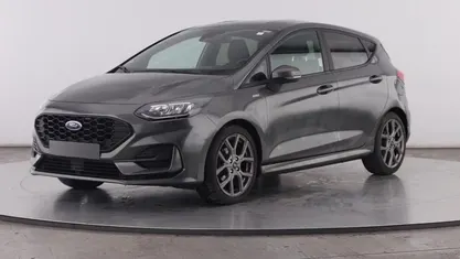 Usado Ford Fiesta ST-Line 100 HP (73 kW) 2022 Cinza Citadino