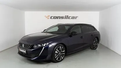Azul escuro Usado 2022 Peugeot 508 GT-line Carrinha | € 24.980 (Preço justo)
