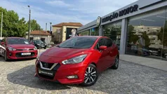 Vermelho Usado 2017 Nissan Micra N-Connecta Citadino | € 10.900 (Preço justo)