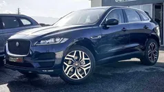 Azul escuro Usado 2018 Jaguar F-Pace Prestige SUV | € 27.980 (Preço justo)