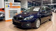 Azul escuro Usado 2019 Peugeot 308 Style Carrinha | € 13.980 (Preço justo)