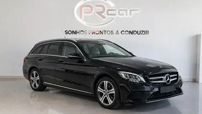 Preto Usado 2021 Mercedes C300e Avantgarde Carrinha | € 34.500 (Preço justo)