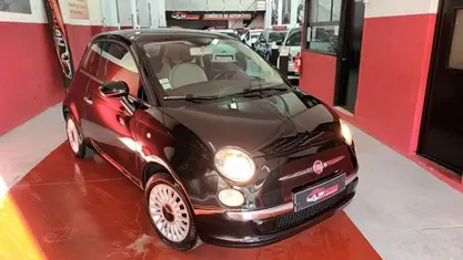Usado Fiat 500 Lounge 69 HP (50 kW) 2014 Preto Citadino