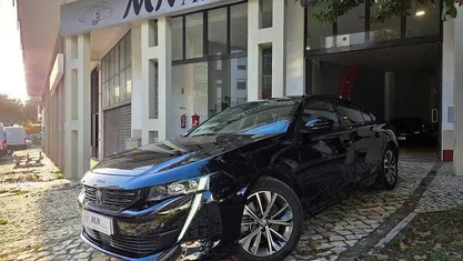 Preto Usado 2021 Peugeot 508 Allure Sedan | € 22.750 (Preço justo)