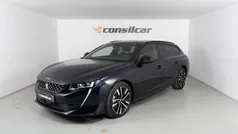 Azul escuro Usado 2022 Peugeot 508 GT-line Carrinha | € 29.980 (Preço justo)