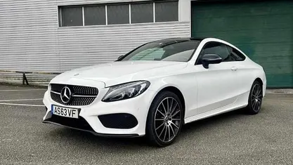 Branco Usado 2017 Mercedes C200 Coupé | € 29.000 (Preço justo)