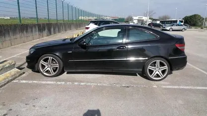 Preto Usado 2009 Mercedes 220 Coupé | € 10.900 (Super Preço)