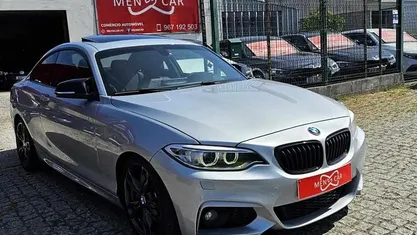 Cinzento Usado 2017 BMW 218 Coupé | € 22.500 (Preço justo)