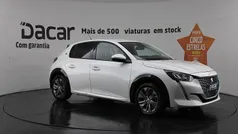Branco Usado 2021 Peugeot e-208 Allure Citadino | € 16.499 (Bom preço)