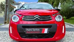 Vermelho Usado 2016 Citroën C1 Feel Citadino | € 8.490 (Preço justo)