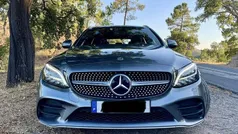 Cinzento Usado 2018 Mercedes C200 AMG Sedan | € 25.000