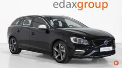 Preto Usado 2015 Volvo V60 R-Design Carrinha | € 12.990 (Preço justo)