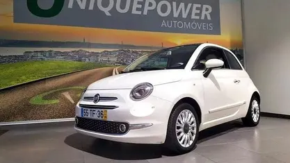 Branco Usado 2017 Fiat 500 Lounge Citadino | € 8.490 (Bom preço)