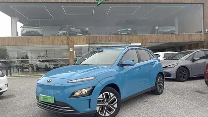 Azul Usado 2021 Hyundai Kauai Premium SUV | € 16.900 (Preço justo)