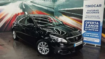 Preto Usado 2019 Peugeot 308 | € 12.699 (Bom preço)