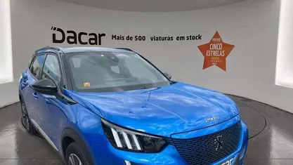 Azul Usado 2022 Peugeot e-2008 GT SUV | € 21.899 (Bom preço)