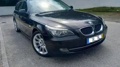 Preto Usado 2009 BMW 520 Sport Line Carrinha | € 9.990 (Preço justo)