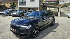 Preto Usado 2016 BMW 116 Sport Line Citadino | € 13.500 (Preço justo)