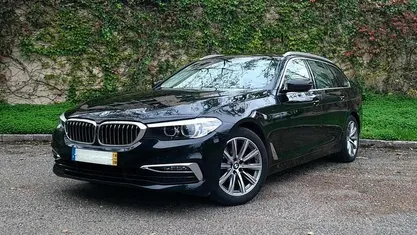 Preto Usado 2018 BMW 520 Carrinha | € 28.000 (Preço justo)