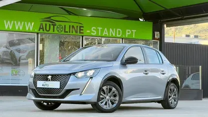 Usado Peugeot e-208 Active 100 kW (136 HP) 2022 Cinza Citadino