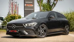 Preto Usado 2019 Mercedes CLA200 Shooting Brake AMG line Carrinha | € 29.900 (Preço justo)