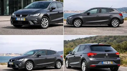 Usado Seat Ibiza Style 95 HP (69 kW) 2023 Cinzento escuro metalizado Citadino