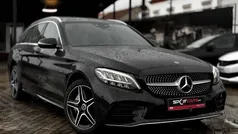 Preto Usado 2020 Mercedes C300 AMG line Carrinha | € 31.890 (Bom preço)