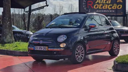 Usado Fiat 500C 69 HP (50 kW) 2014 Preto Cabrios