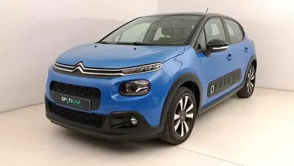 Azul Usado 2018 Citroën C3 Feel Citadino | € 9.800 (Preço justo)