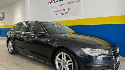 Usado Audi A6 S-Line 190 HP (139 kW) 2015 Azul Sedan