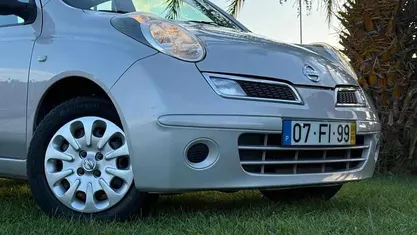 Cinzento Usado 2008 Nissan Micra Citadino | € 4.900 (Preço justo)