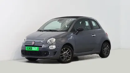 Cinzento Usado 2021 Fiat 500C Cabrios | € 10.950 (Preço justo)