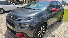 Cinza Usado 2017 Citroën C3 Feel Citadino | € 9.900 (Preço justo)