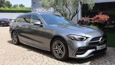 Cinza Usado 2021 Mercedes C300 AMG line Carrinha | € 41.750 (Preço justo)
