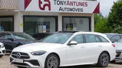 Branco Usado 2023 Mercedes C300 AMG line Carrinha | € 52.900 (Bom preço)
