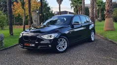 Preto Usado 2014 BMW 116 Sport Line Citadino | € 14.500 (Preço justo)
