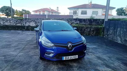 Azul Usado 2017 Renault Clio IV Citadino | € 10.950 (Preço justo)