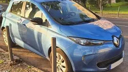 Azul Usado 2017 Renault Zoe Citadino | € 8.400 (Bom preço)