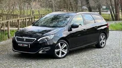 Preto Usado 2016 Peugeot 308 GT-line Carrinha | € 14.990 (Preço justo)
