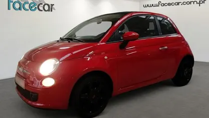 Vermelho Usado 2010 Fiat 500C Cabrios | € 8.500 (Preço justo)