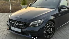 Azul Usado 2021 Mercedes C300e AMG Carrinha | € 33.950 (Preço justo)