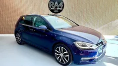 Azul Usado 2019 VW Golf VII Highline | € 24.990 (Preço justo)