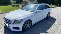 Branco Usado 2017 Mercedes C180 | € 22.000 (Preço justo)